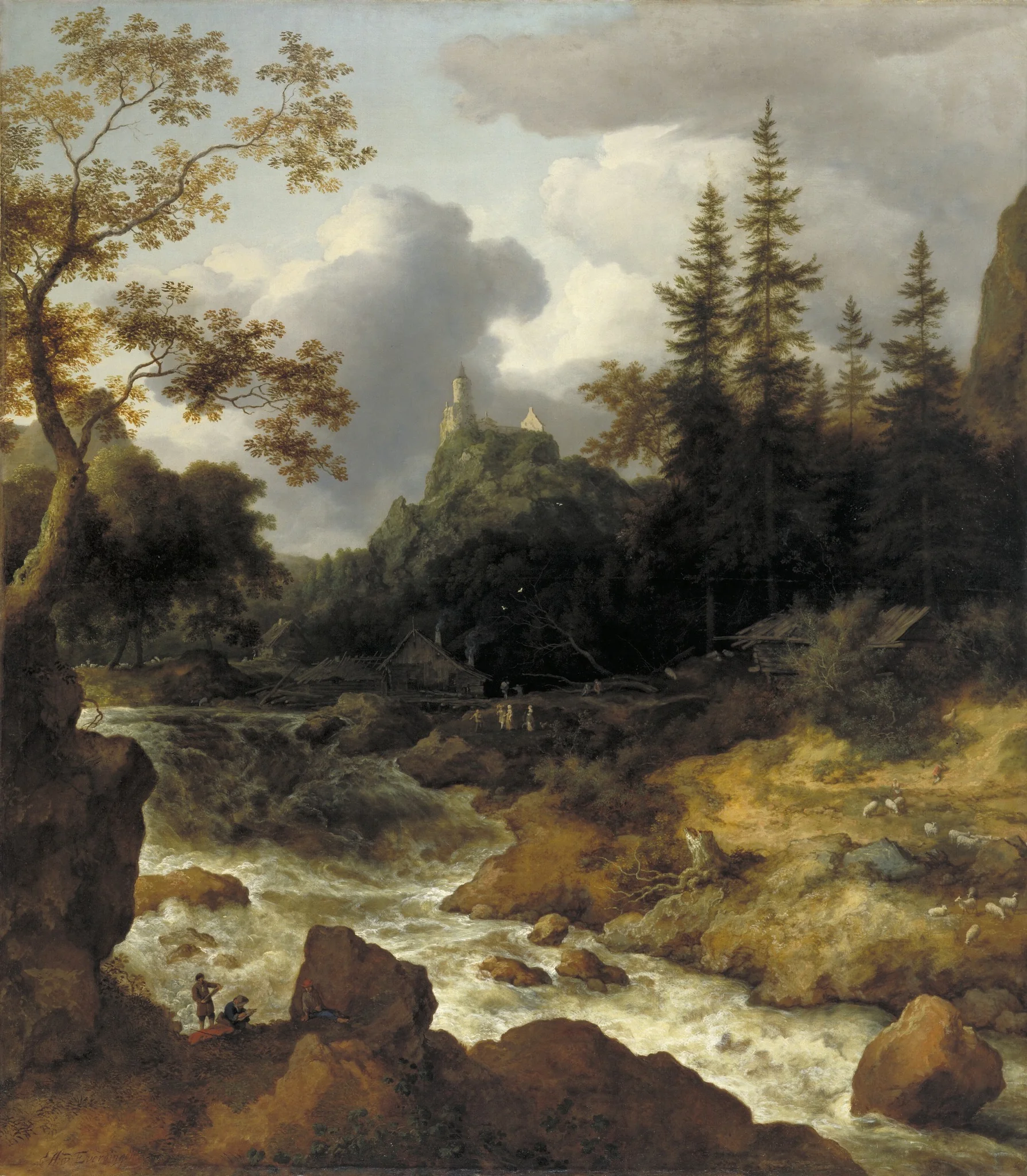 Norwegian Scenery, detail