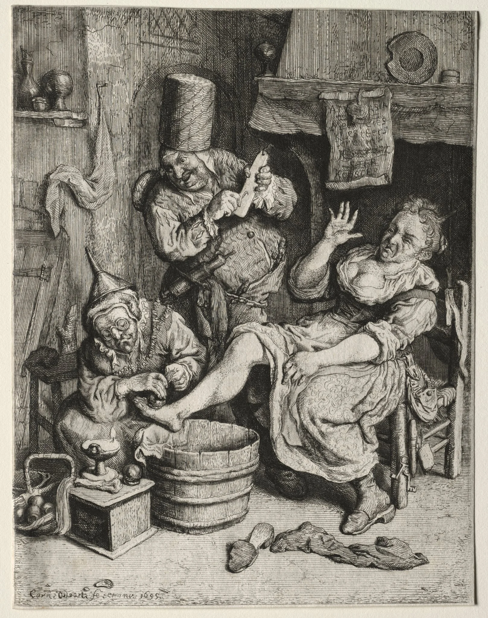 La Ventouse, detail