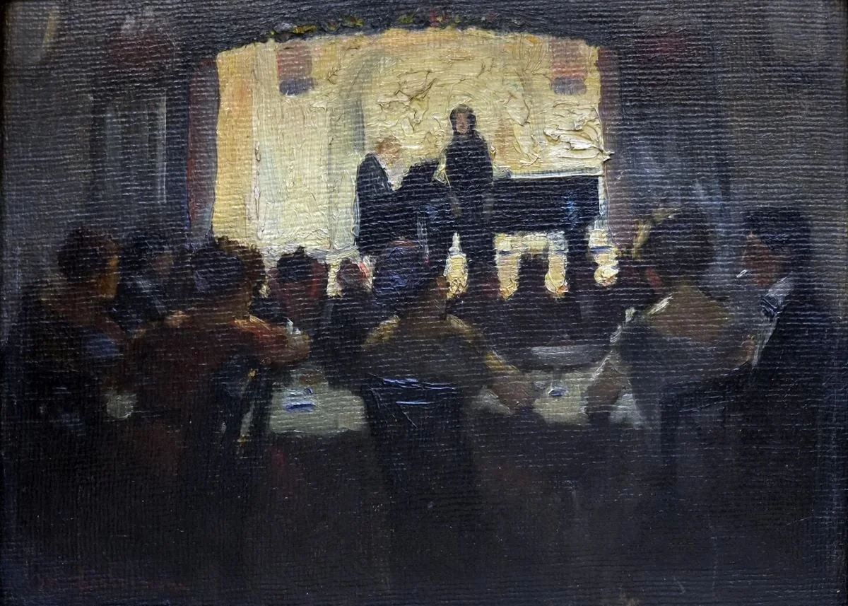 Scenă de cabaret, detail