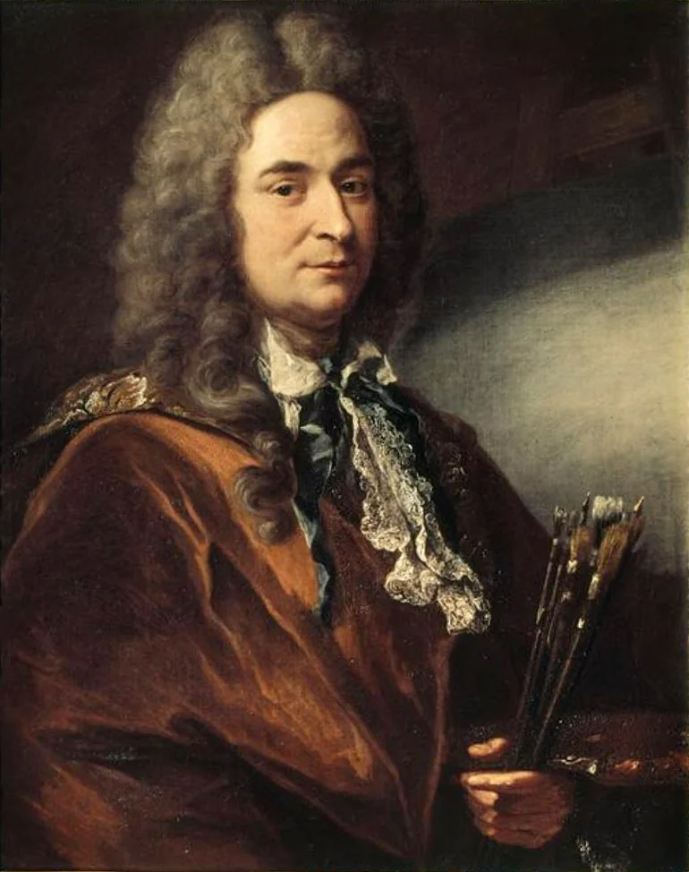 Self-portrait, detail