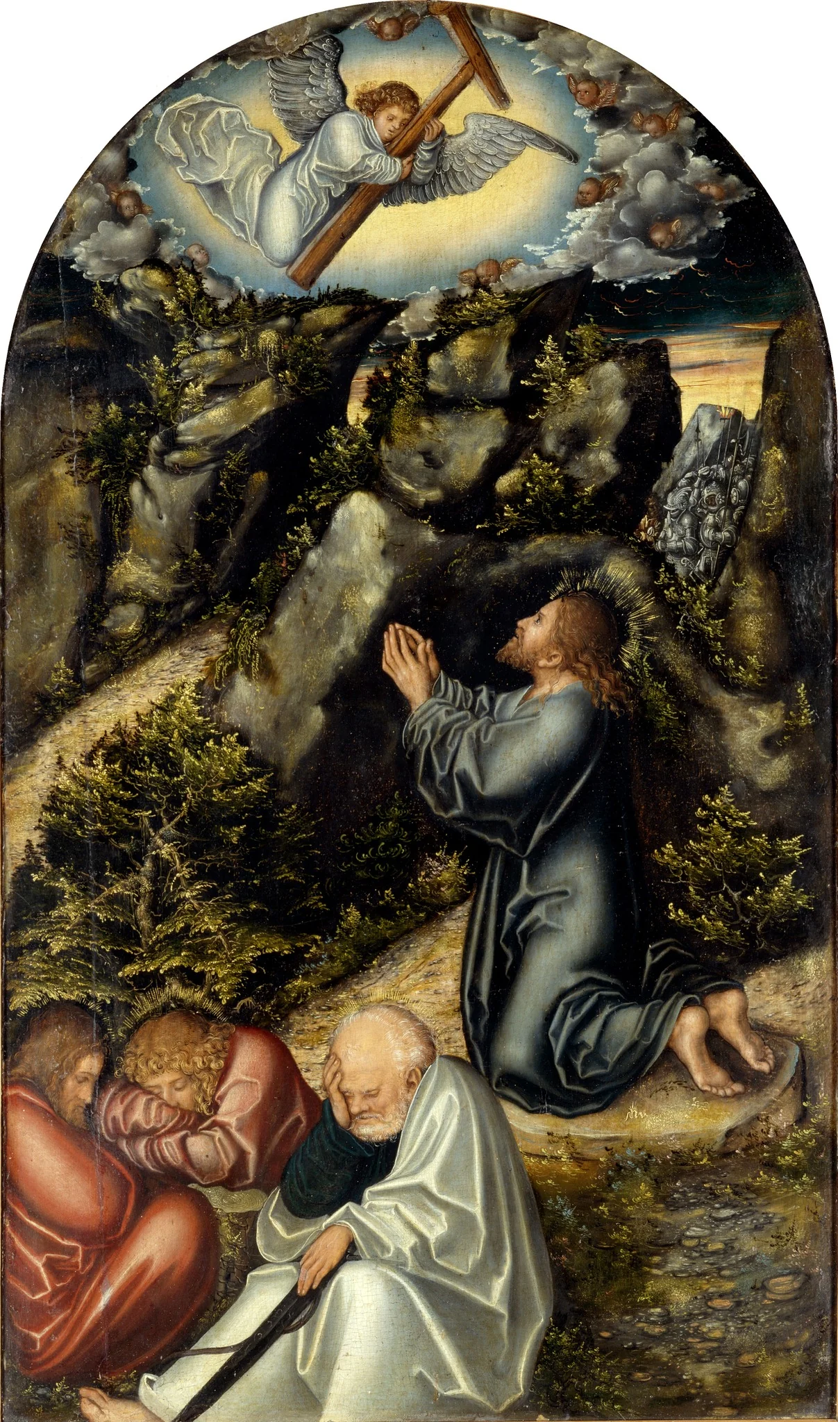 Agony in the Garden, detail