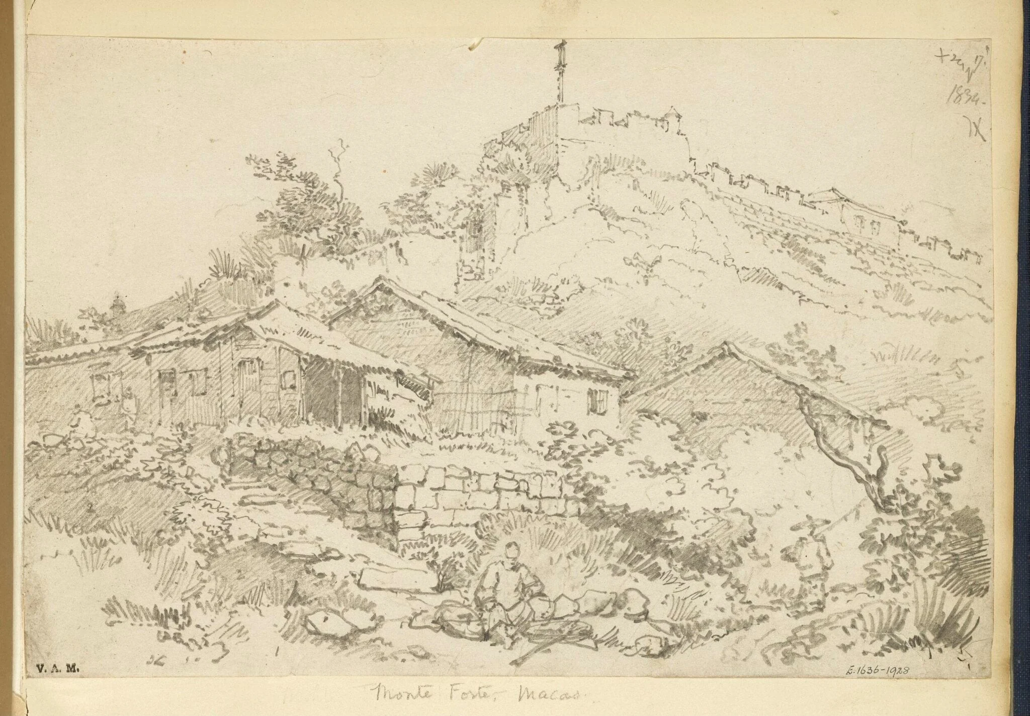 Monte Fort, Macau, detail