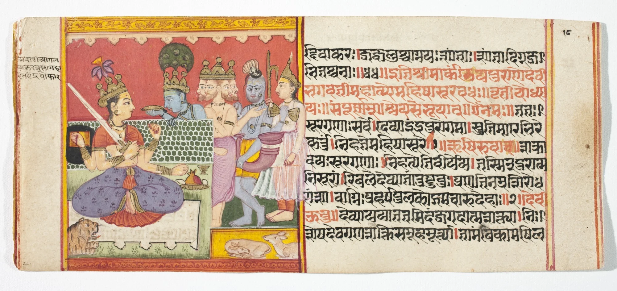 Legend of Durga, detail
