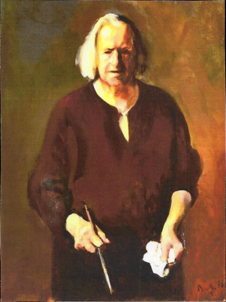 Autoportret, detail