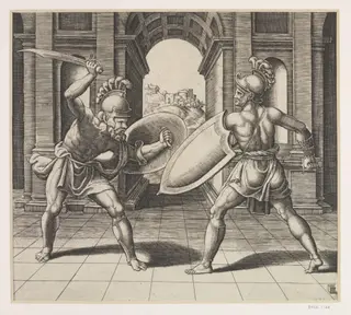 Untitled, by Master of the Die, 1534