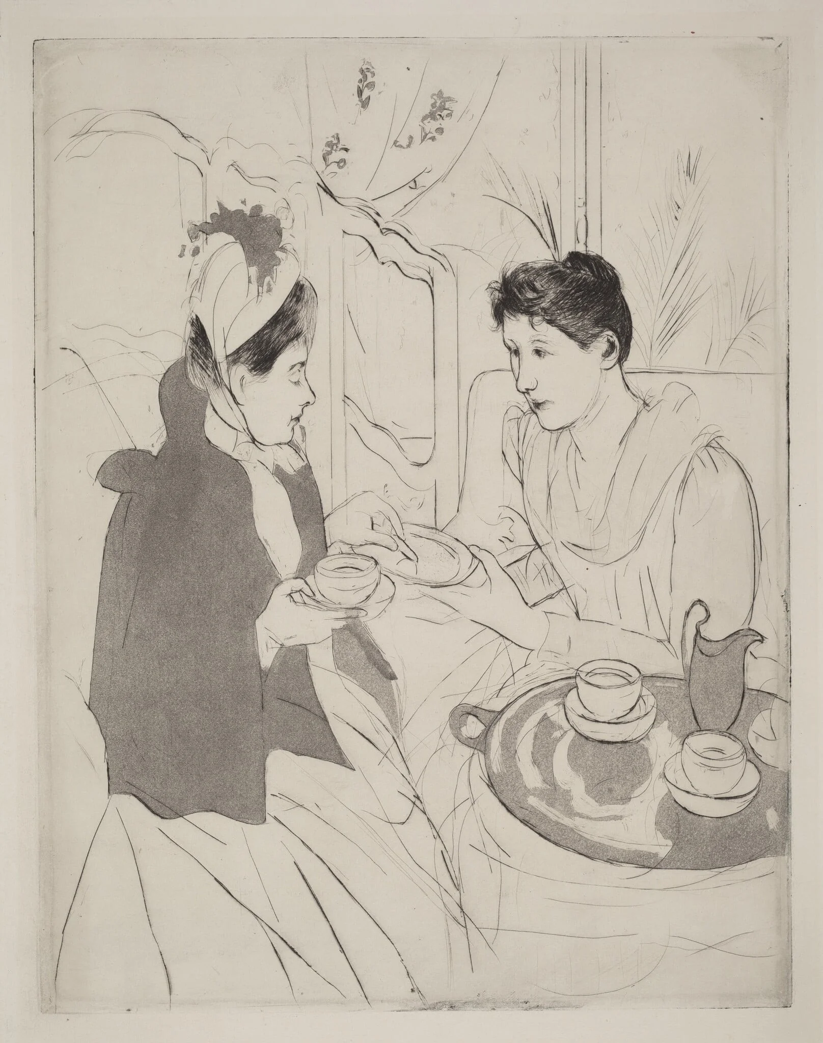 Afternoon Tea Party, detail