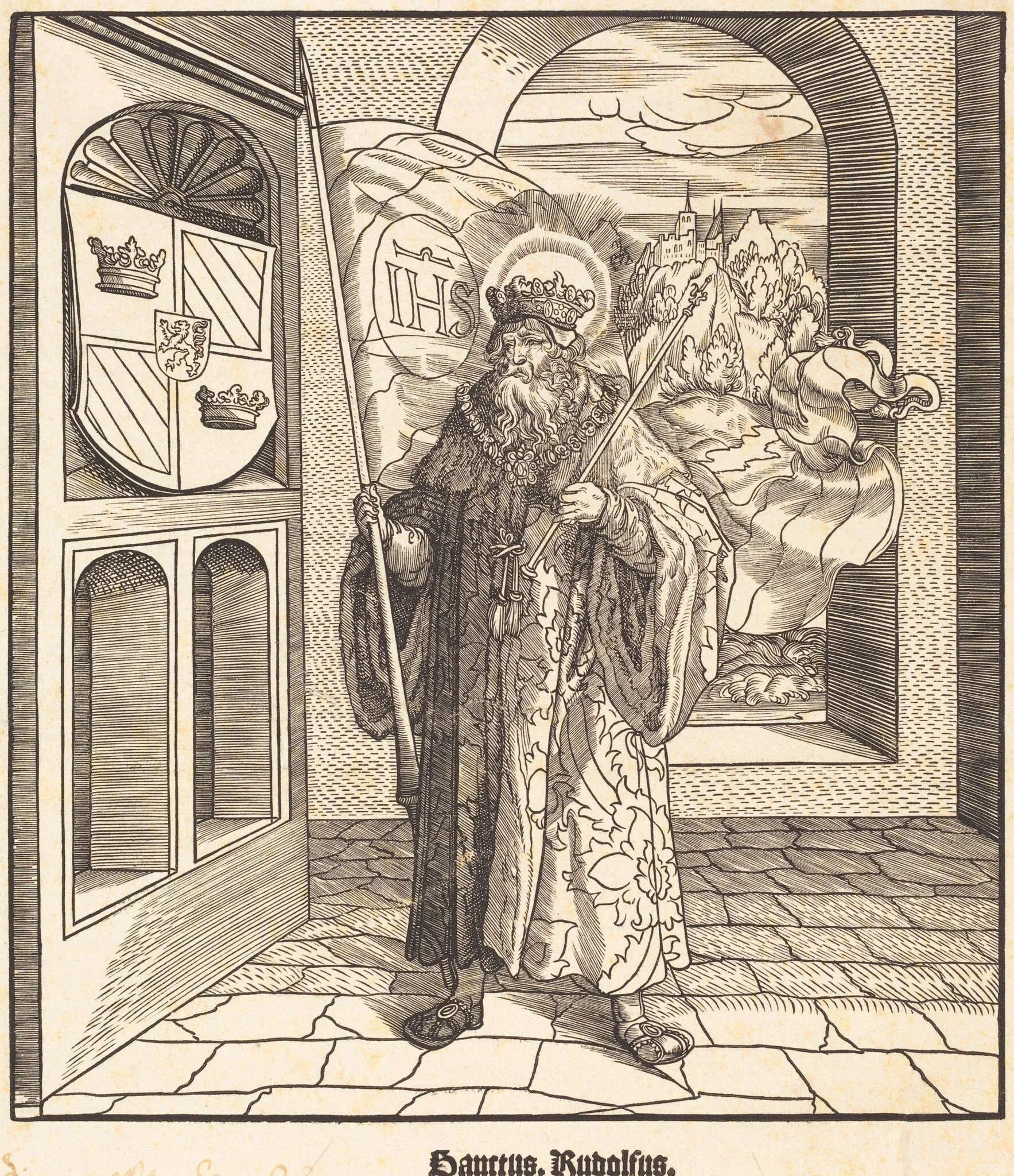 Saint Rudolfus, detail