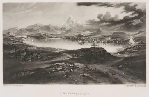 Christiansund, by Edward Price, 1834
