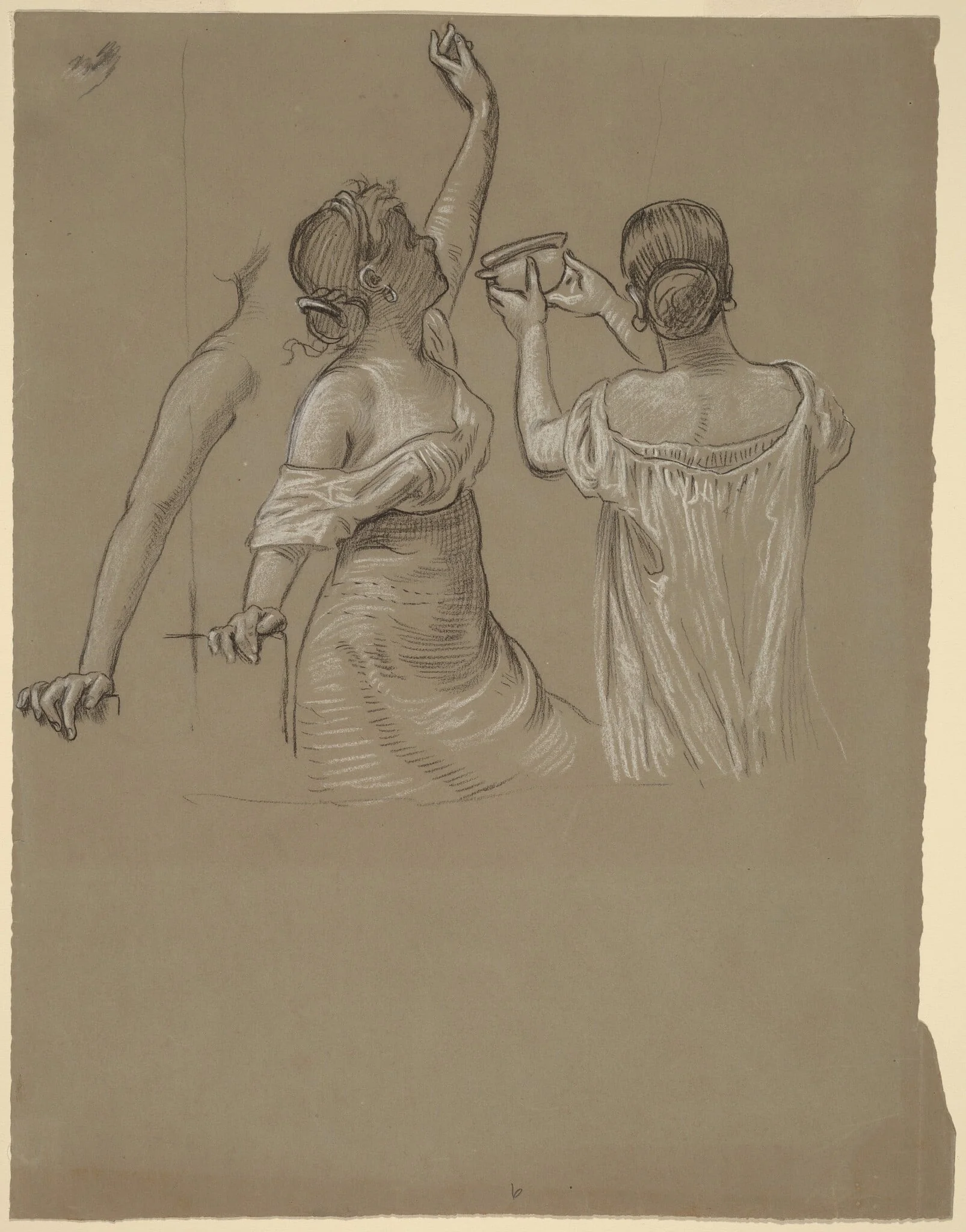 Dionysian Revelers, detail