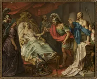 Death of Belisarius, by Franz Xaver Wagenschön, unspecified