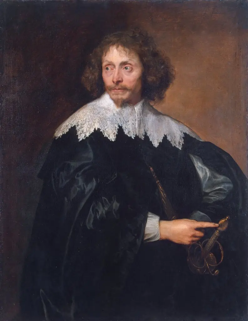 Portrait of Sir Thomas Chaloner, by Anthony van Dyck, oil, 1637