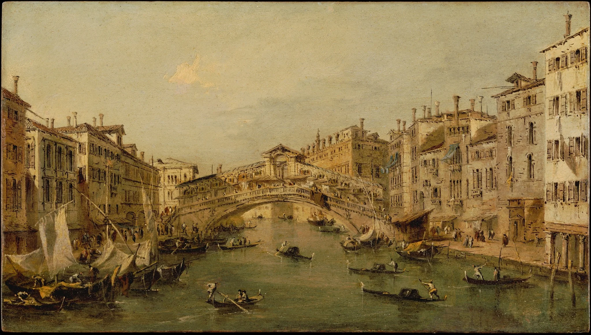 Venice: The Rialto, detail