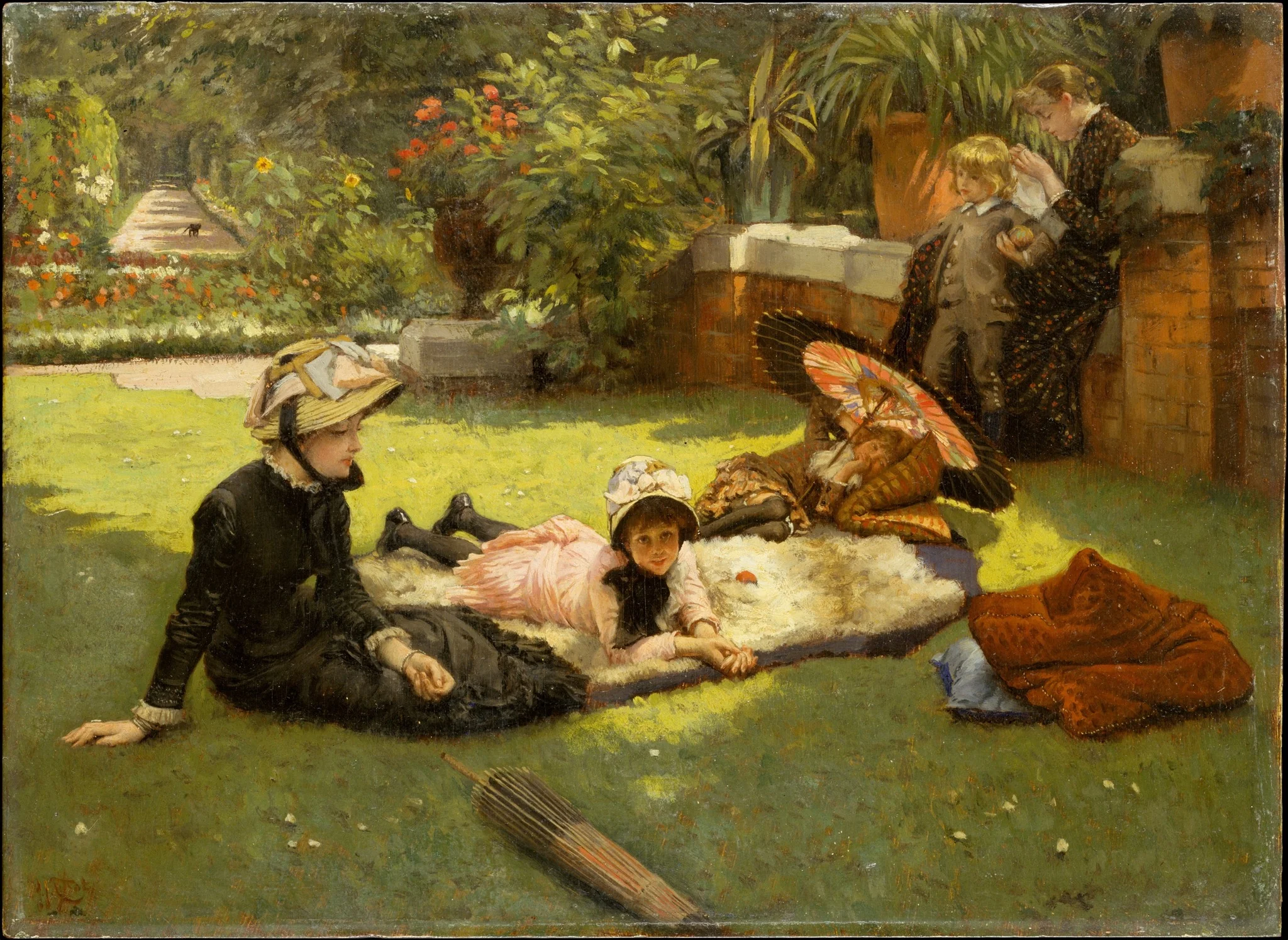 In Full Sunlight (En plein soleil), detail