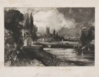 A Mill, by John Constable