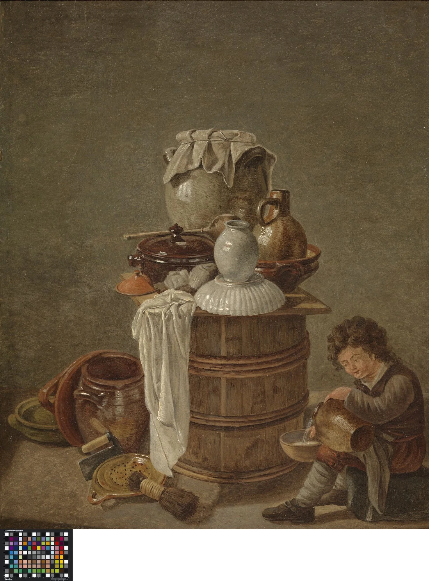 Keukengerei, detail
