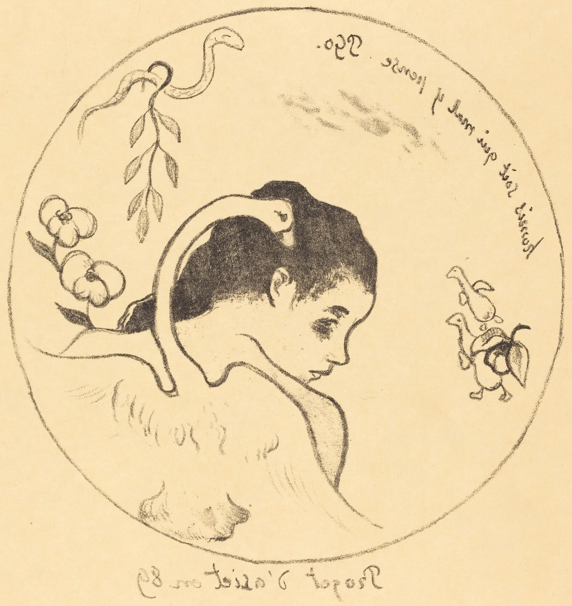 Leda (Cover), detail