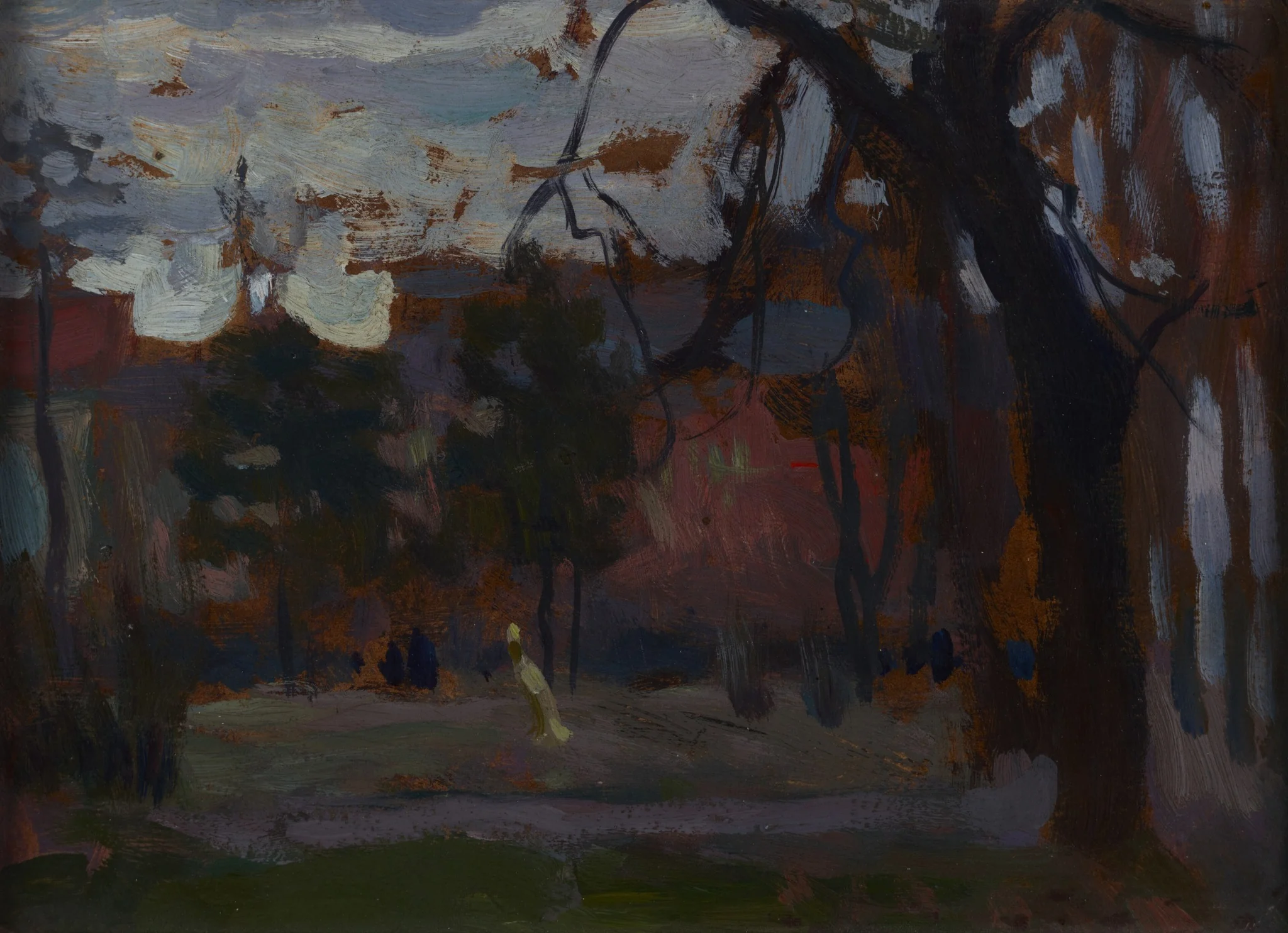 Planty Park in Spring, detail