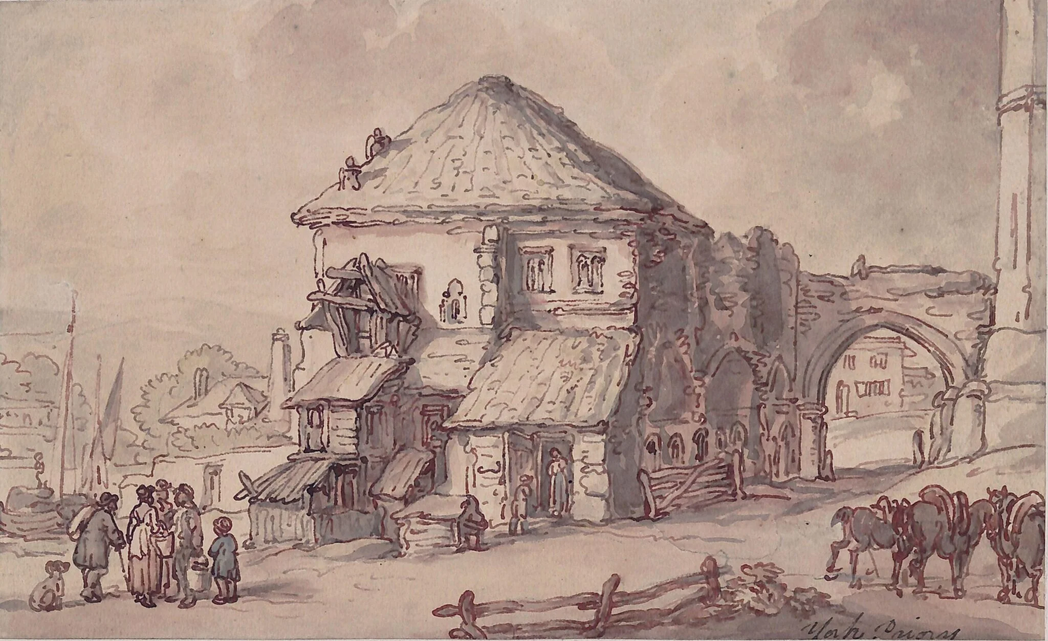 York Priory, detail