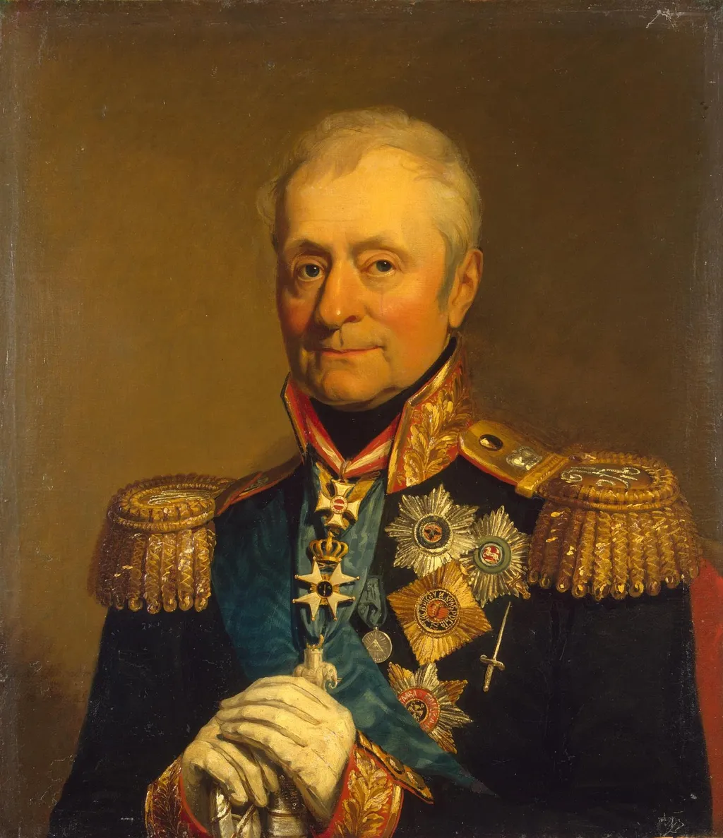Portrait of Leonty L. Bennigsen (Levin) (1745-1826), by George Dawe, oil, 1822