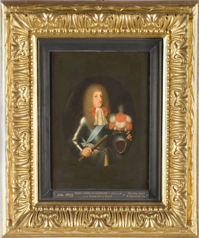 Georg, 1653-1708, prins av Danmark, detail