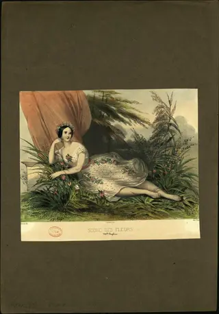 L'ombre, by Augustin Challamel, 1850