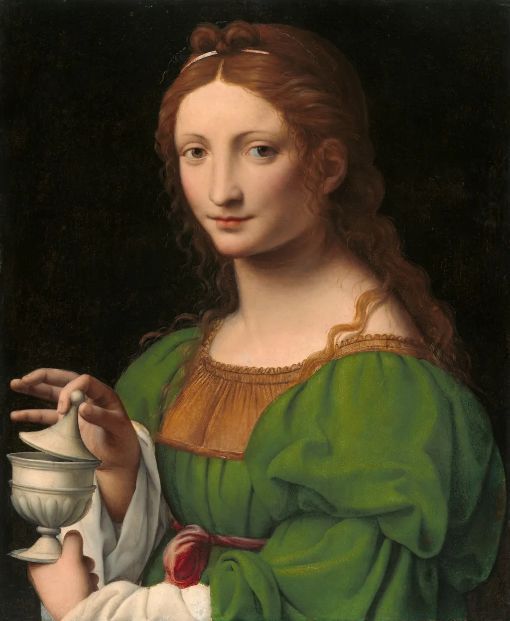The Magdalen, by Bernardino Luini, oil, 1525