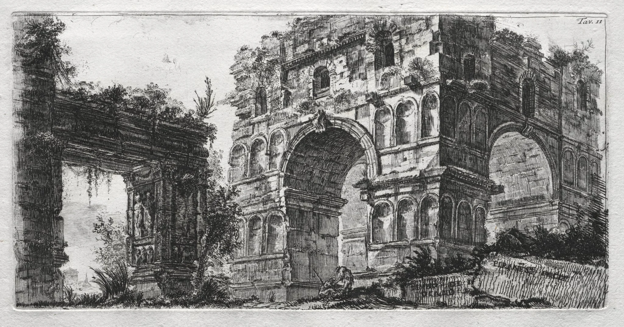 Tempio di Diana, detail