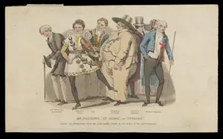H Beard Print Collection, by Charles Mathews, 1850