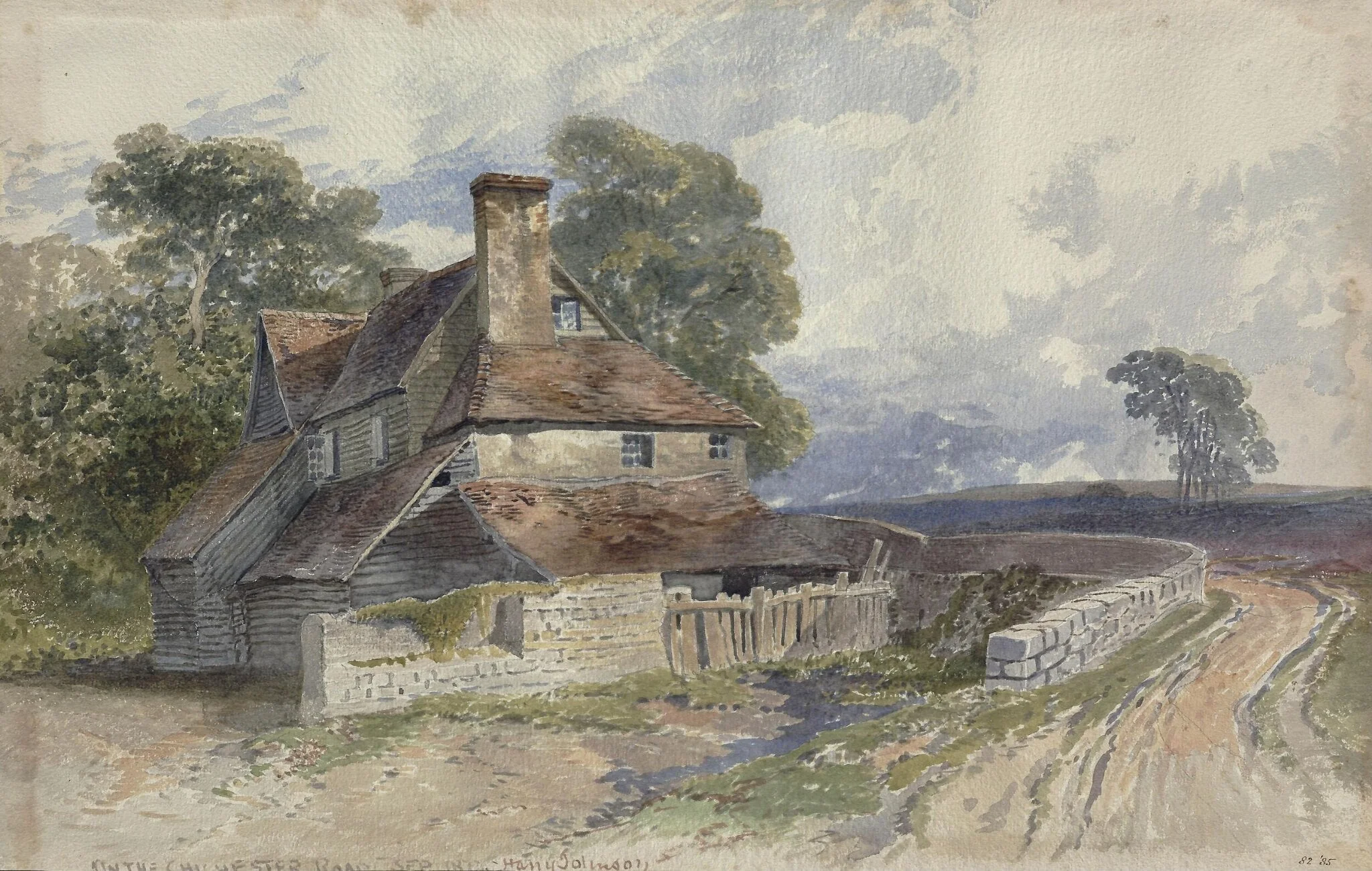 View on the Chichester Road, detail