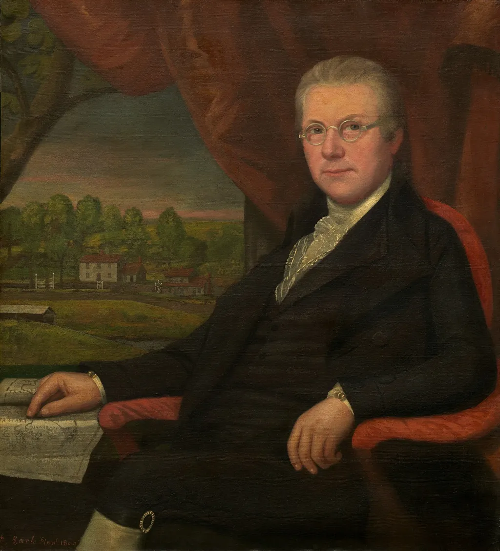 Thomas Earle, by Ralph Earl, oil, 1800