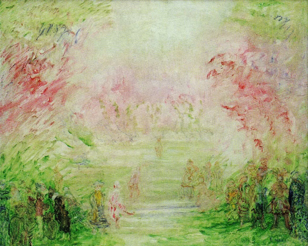 The bird-garden, detail