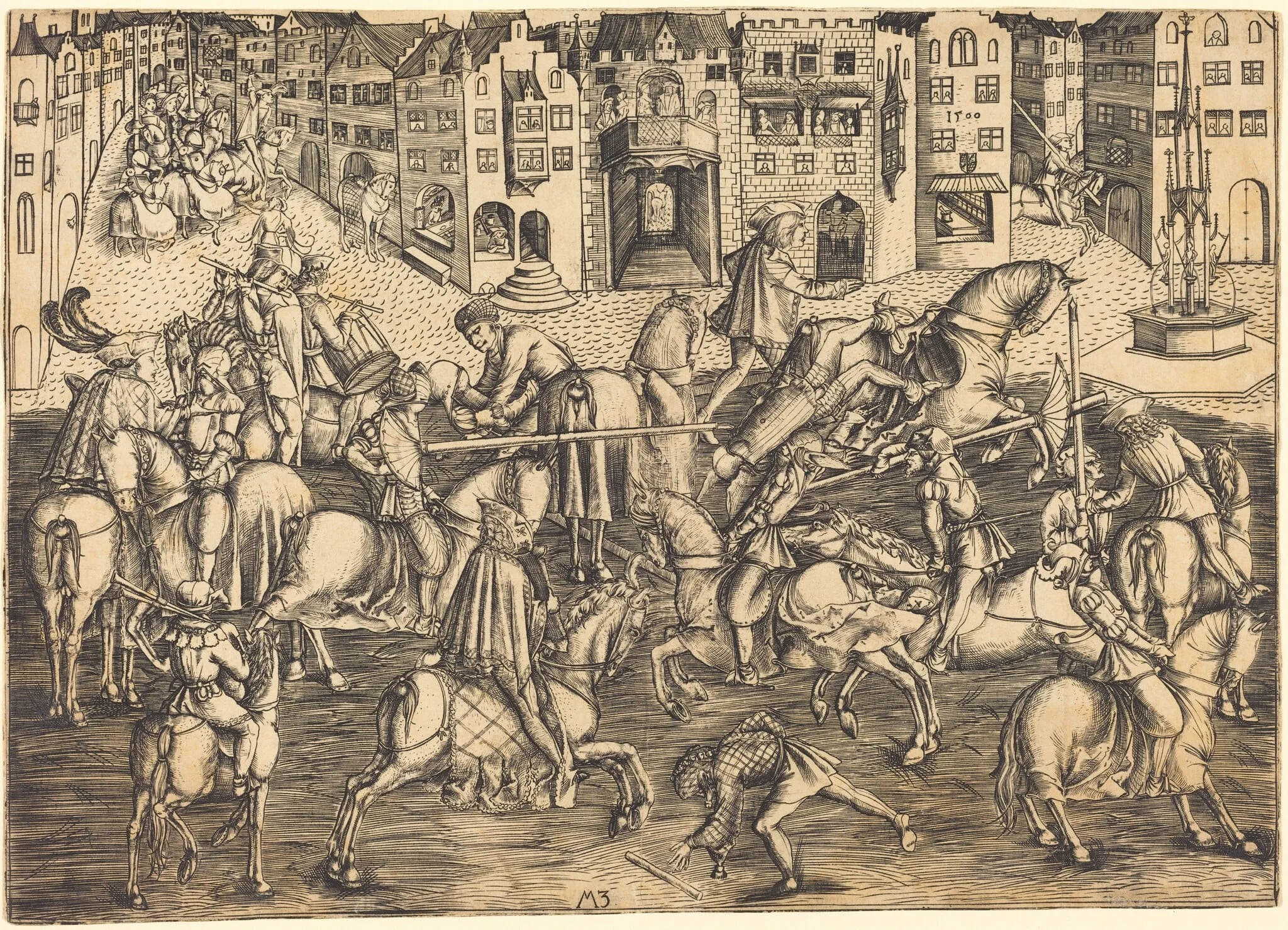 The Tournament, detail