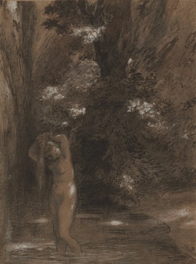 The Bath, detail
