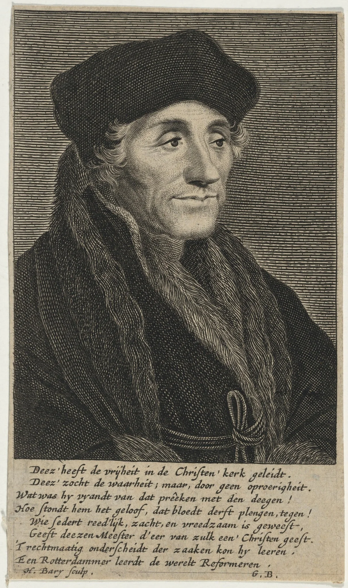 Desiderius Erasmus, detail