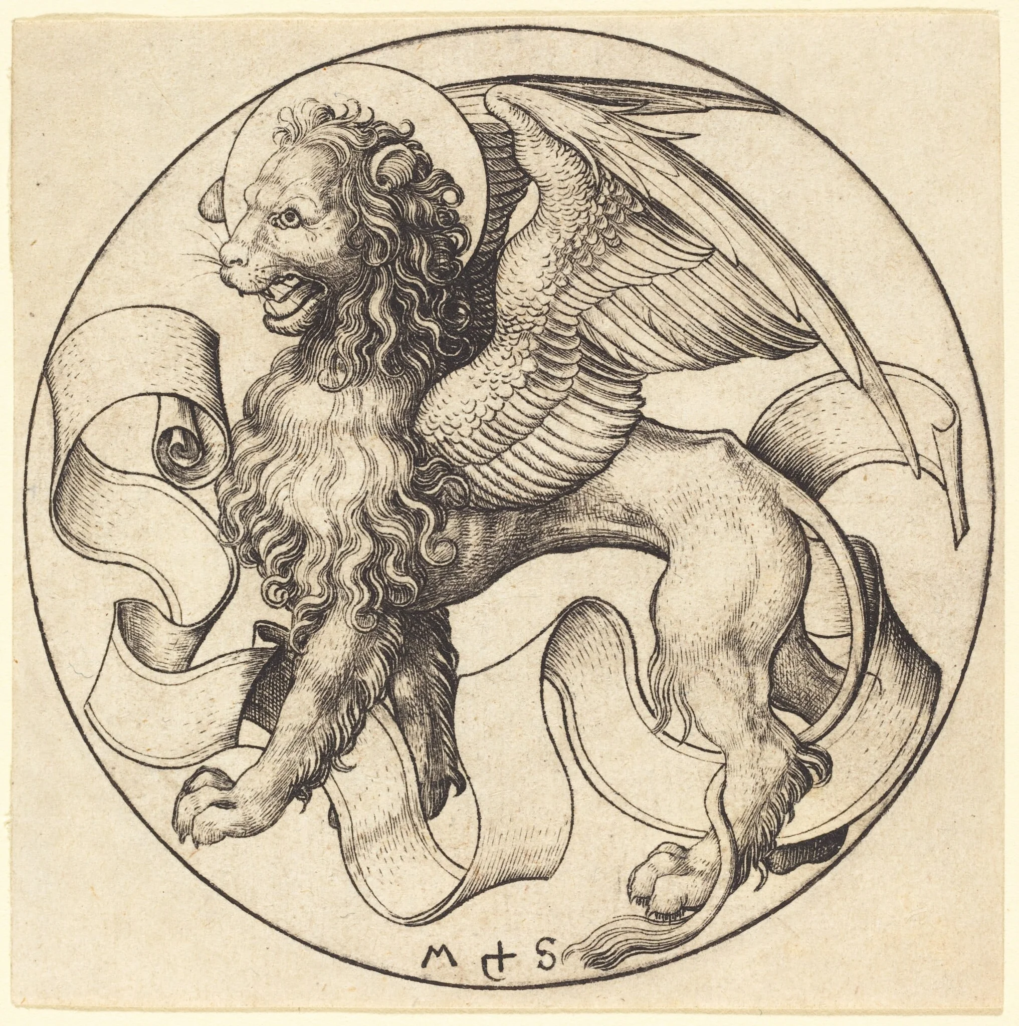 The Lion of Saint Mark, detail