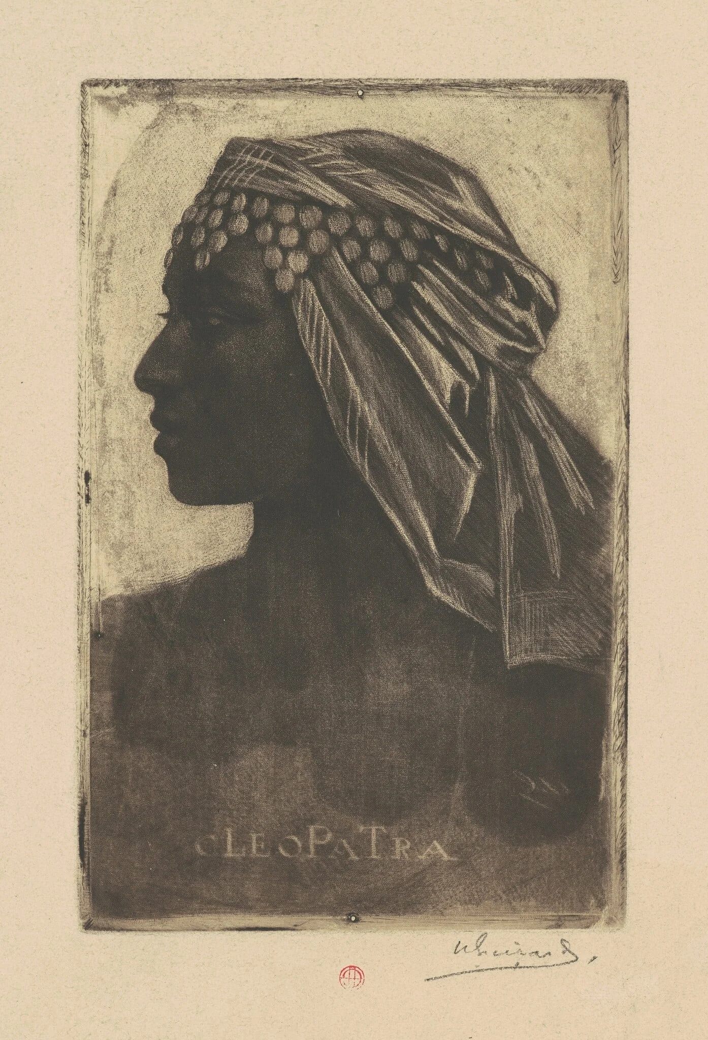 Cleopatra, detail