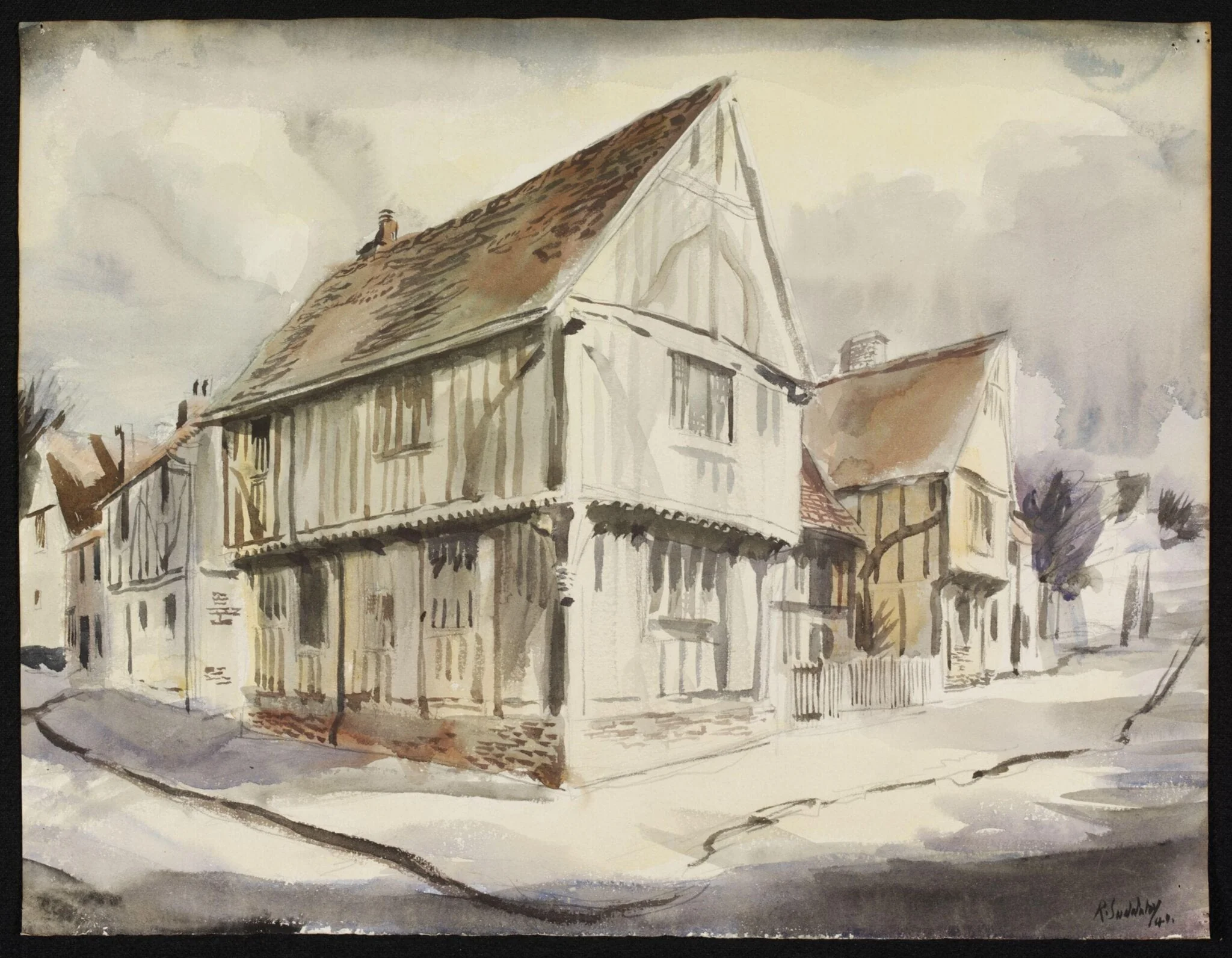 The Wool Hall, Lavenham, detail