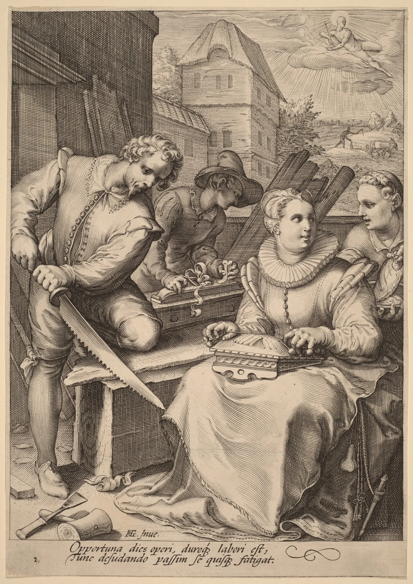 Midday, detail