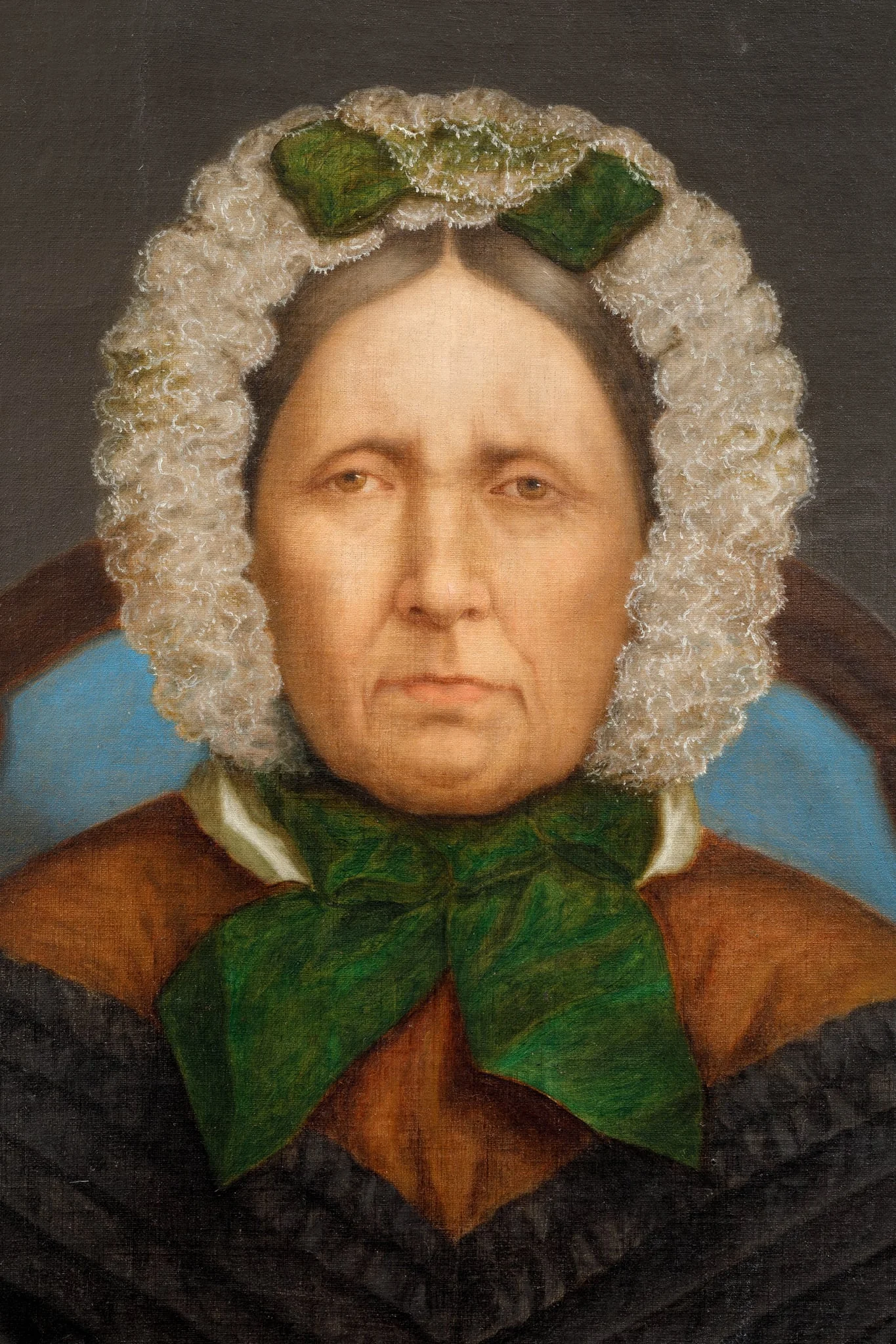 Portretul Zamfirei Zăgănescu, detail