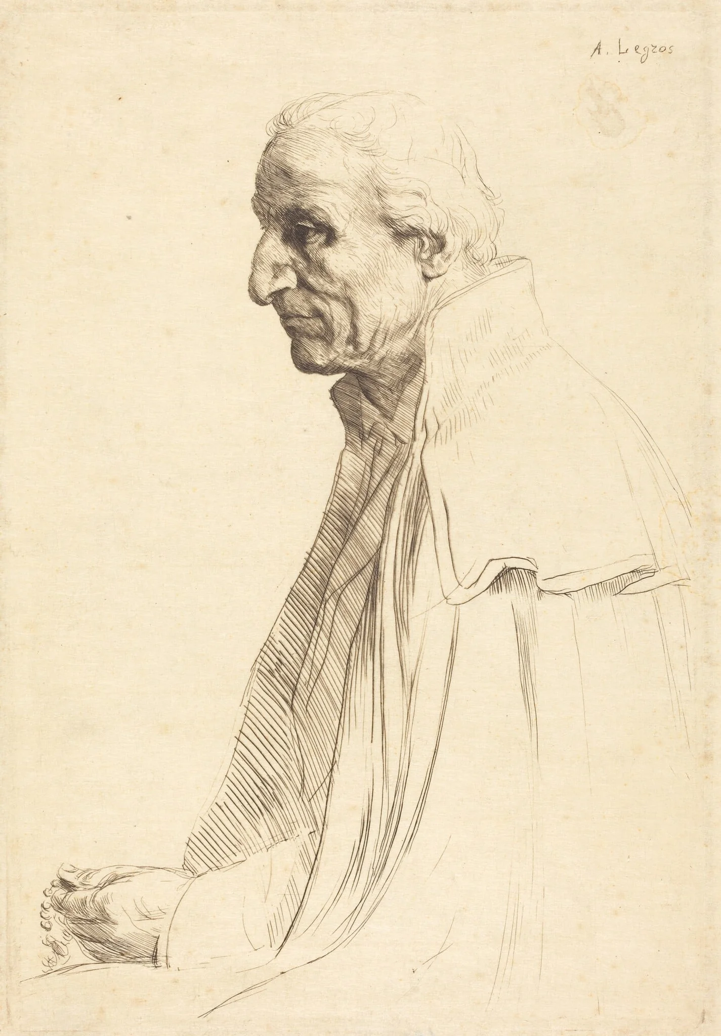Old Spaniard (Vieil Espagnol), detail