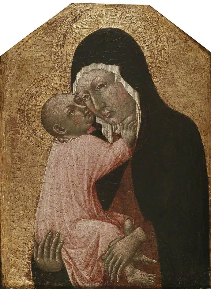 The Virgin and Child, detail