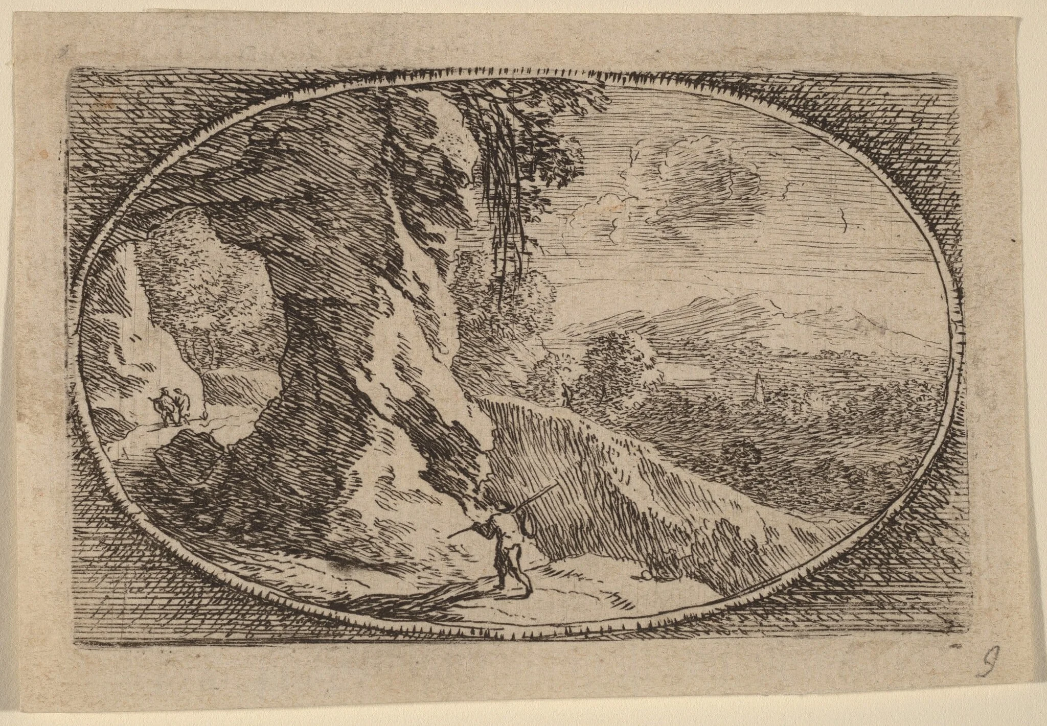 The Pierced Rock, detail