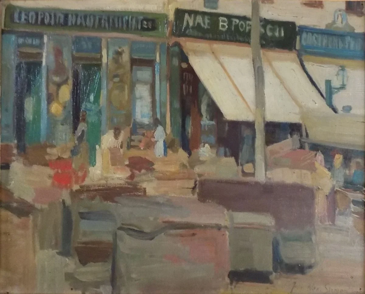 Piața Mare, detail
