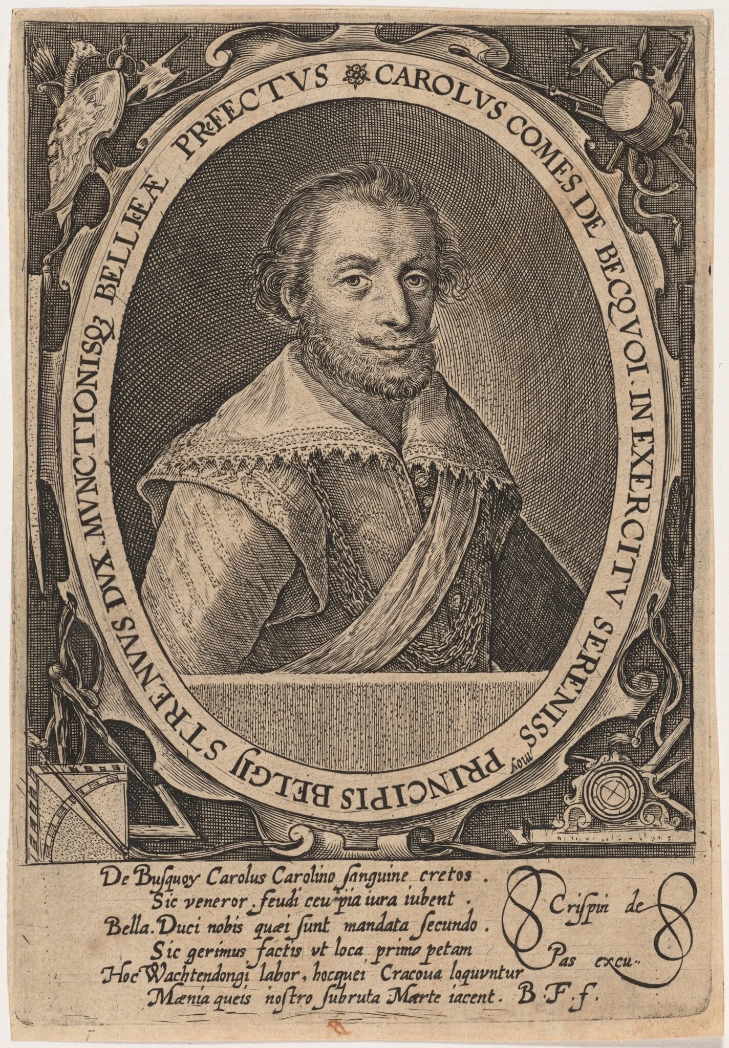 Charles de Bucquoy, detail