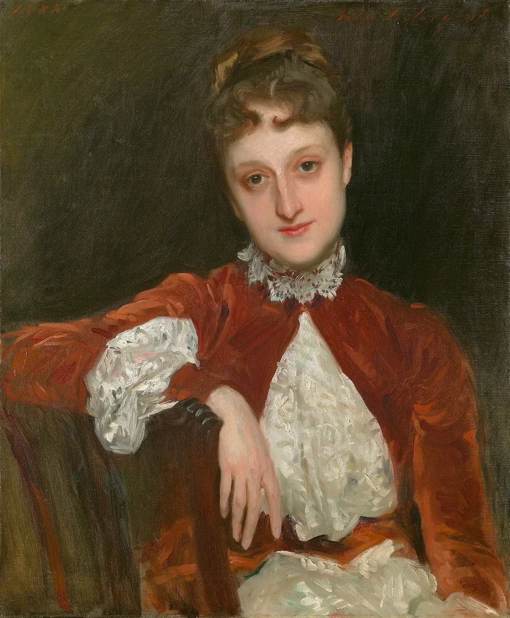Mrs. Charles Deering (Marion Denison Whipple), by John Singer Sargent, oil, 1894