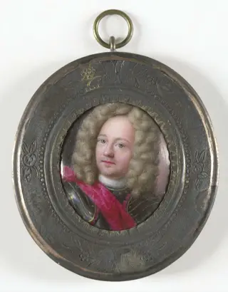Portrait of John Churchill, Duke of Marlborough, by Johann Friedrich Ardin, copper, 1694