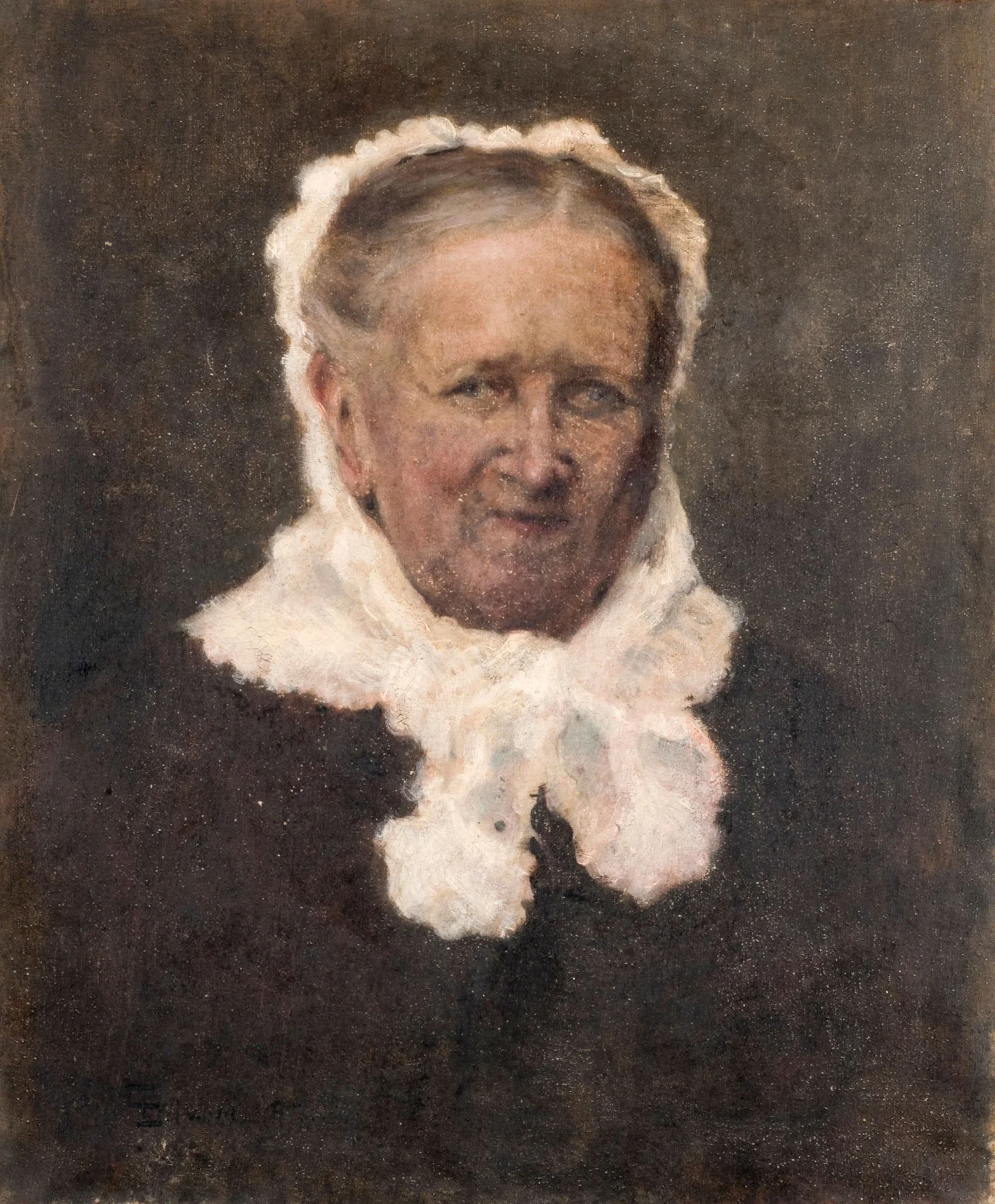 Portrait of Doña Ignacia Martinez de Hoz de Casares, detail