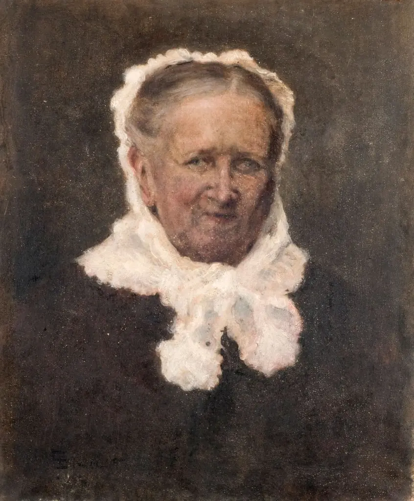 Portrait of Doña Ignacia Martinez de Hoz de Casares, by Eduardo Sívori, oil, 1899