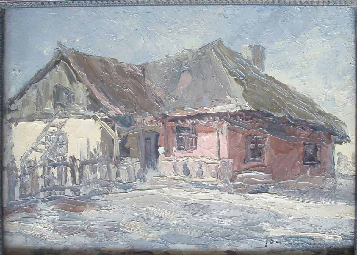 Casă la țară, detail
