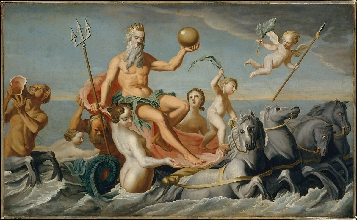 The Return of Neptune, detail